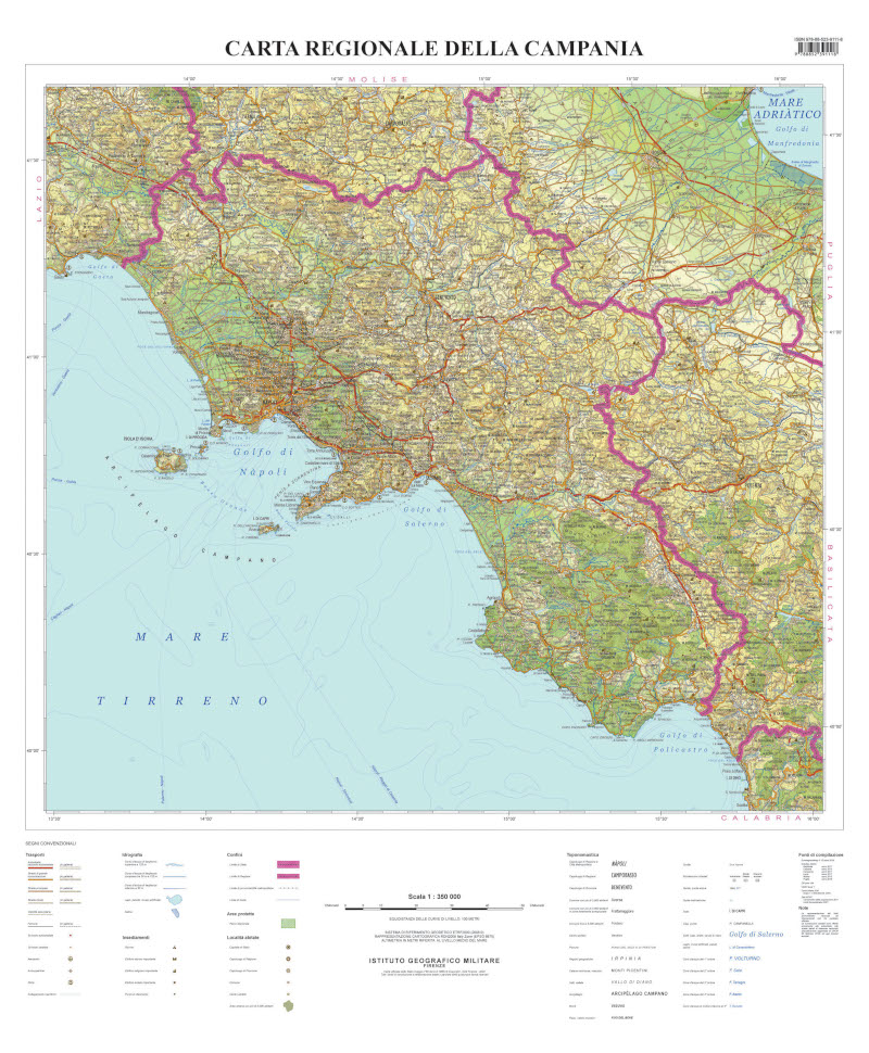 Carta regionale CAMPANIA Carta regionale CAMPANIA