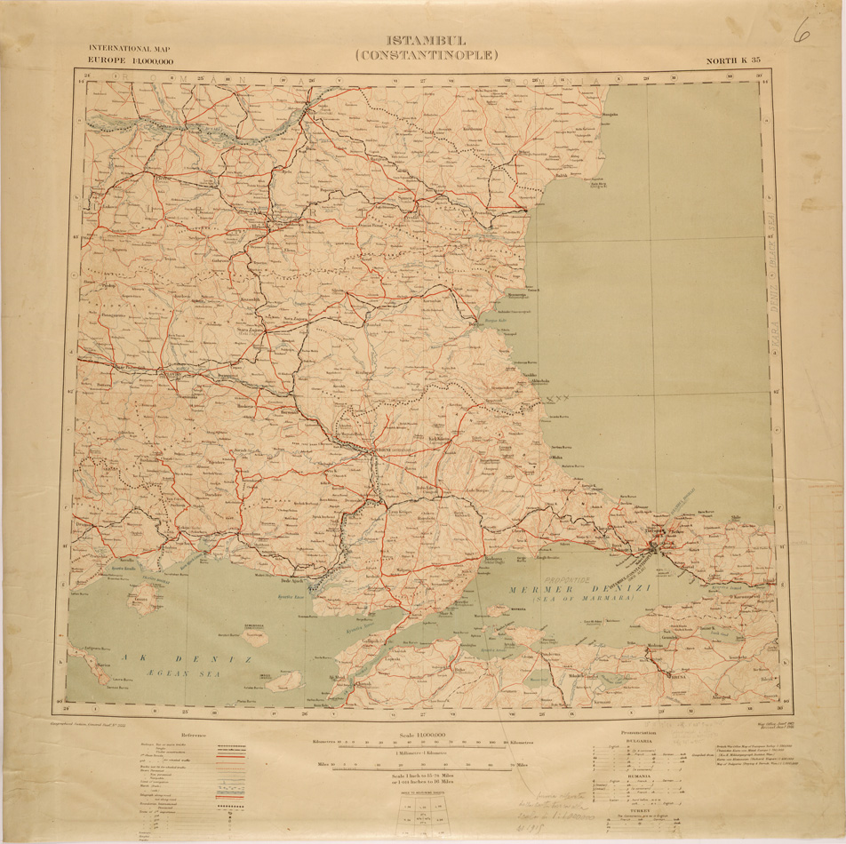 (N:26739) ISTAMBUL ( CONSTANTINOPLE ) (SE000457) Carte e stampe antiche: riproduzione a colori su carta (formato A1)