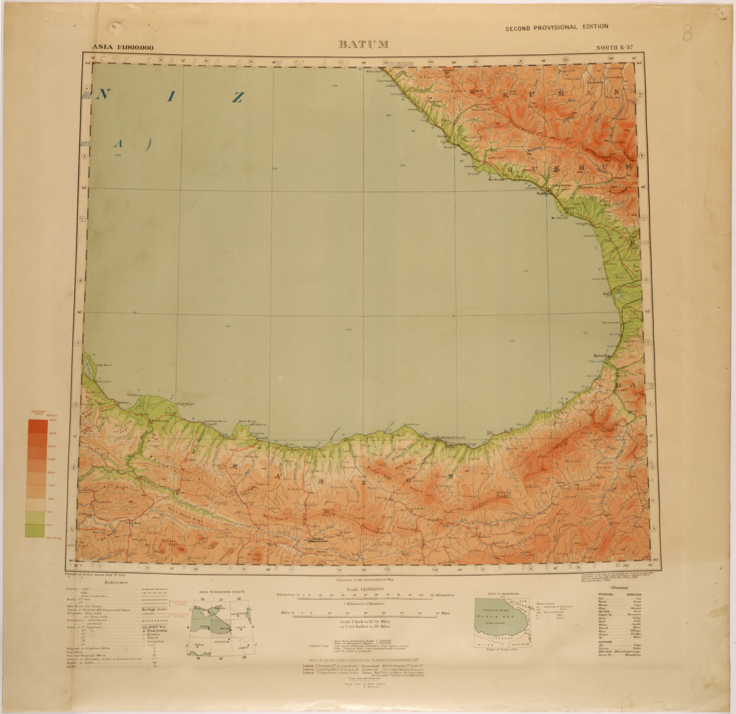 (N:26746) BATUM (SE000459) Carte e stampe antiche: riproduzione a colori su carta (formato A1)