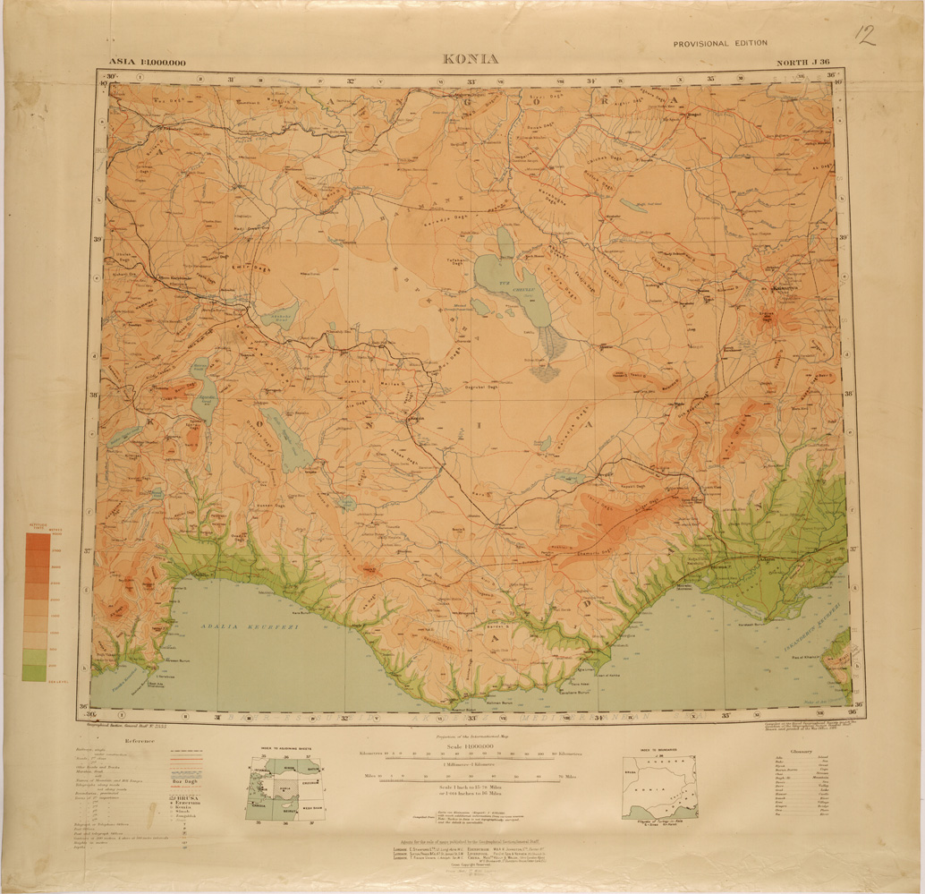 (N:26754) KONIA (SE000463) Carte e stampe antiche: riproduzione a colori su carta (formato A1)