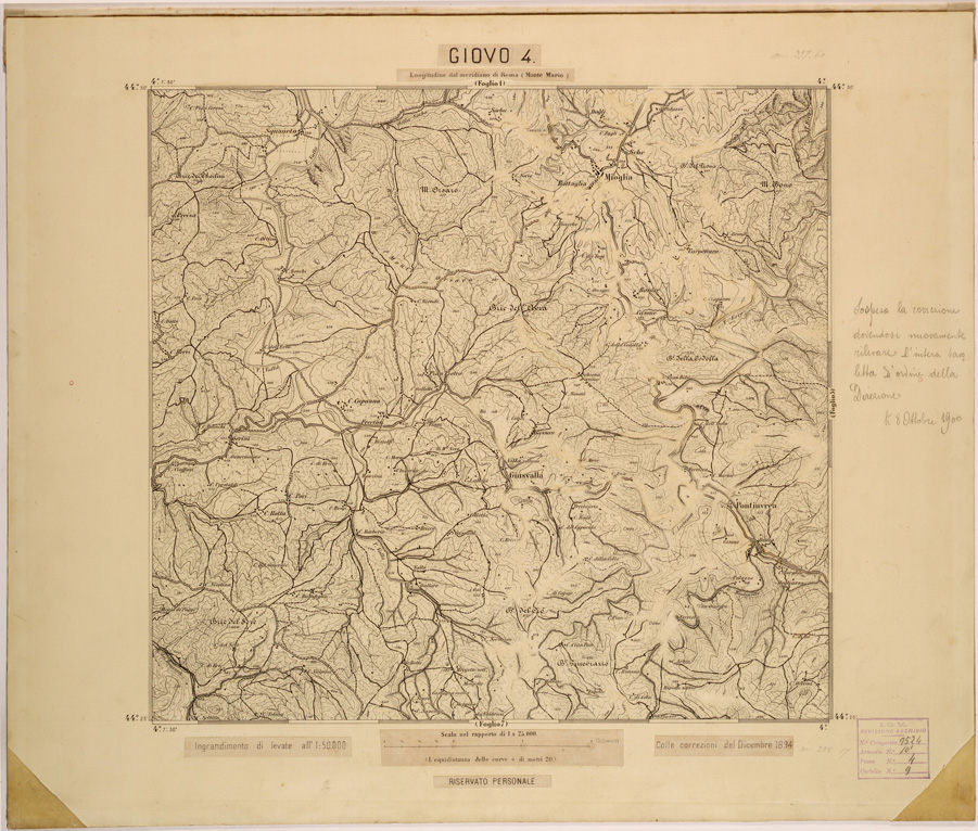 (N:27983) GIOVO 4. (SE001735) Carte e stampe antiche: riproduzione a colori su carta (formato A1)