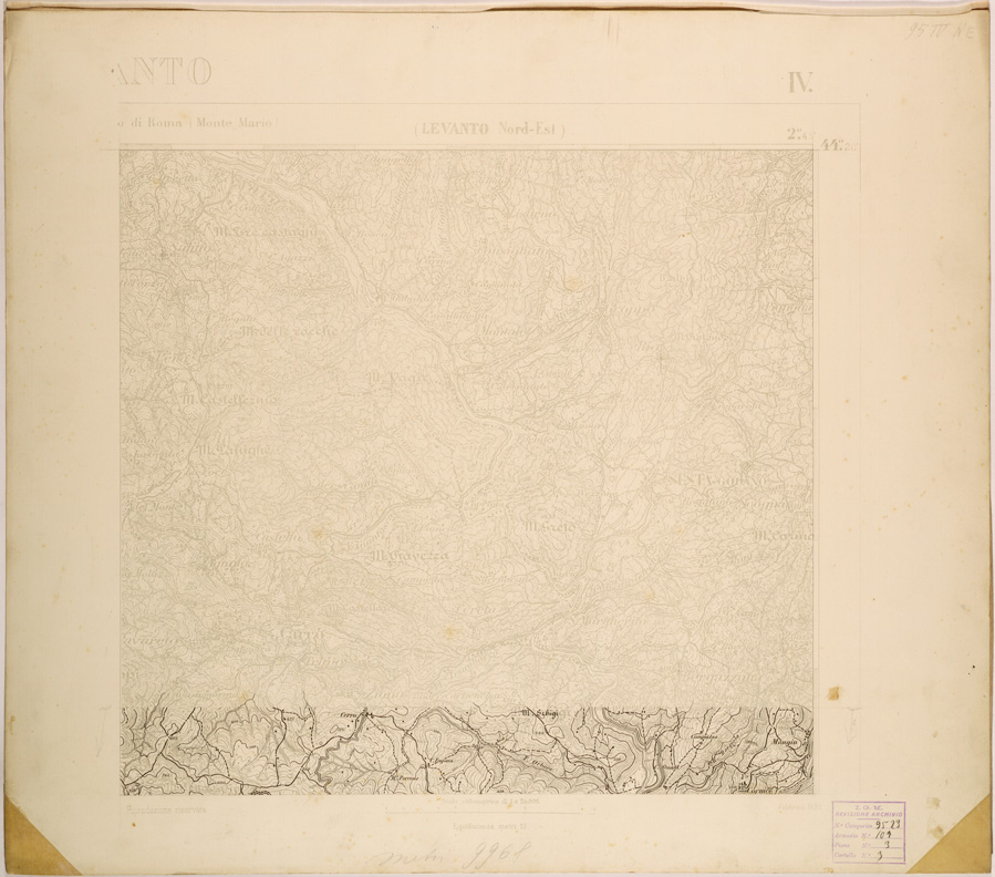 (N:28004) SPEZIA 1. (SE001756) Carte e stampe antiche: riproduzione a colori su carta (formato A1)