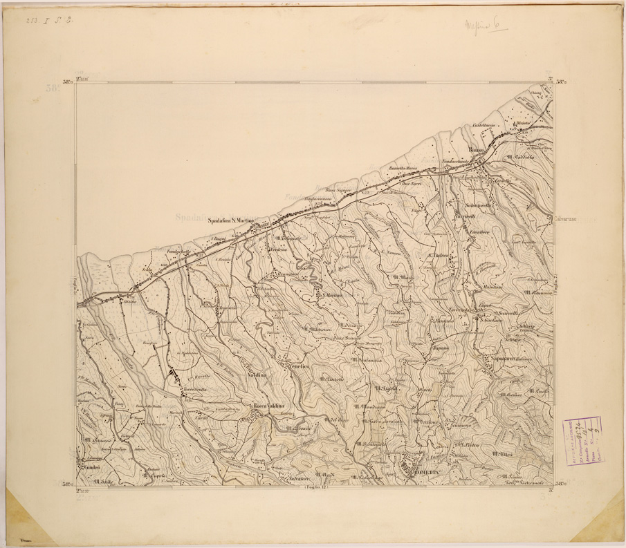 (N:28017) MESSINA 6. (SE001769) Carte e stampe antiche: riproduzione a colori su carta (formato A1)