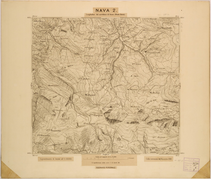 (N:28027) NAVA 2. (SE001779) Carte e stampe antiche: riproduzione a colori su carta (formato A1)