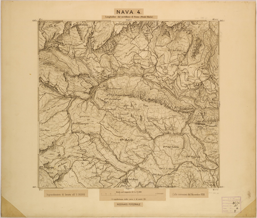 (N:28028) NAVA 4. (SE001780) Carte e stampe antiche: riproduzione a colori su carta (formato A1)