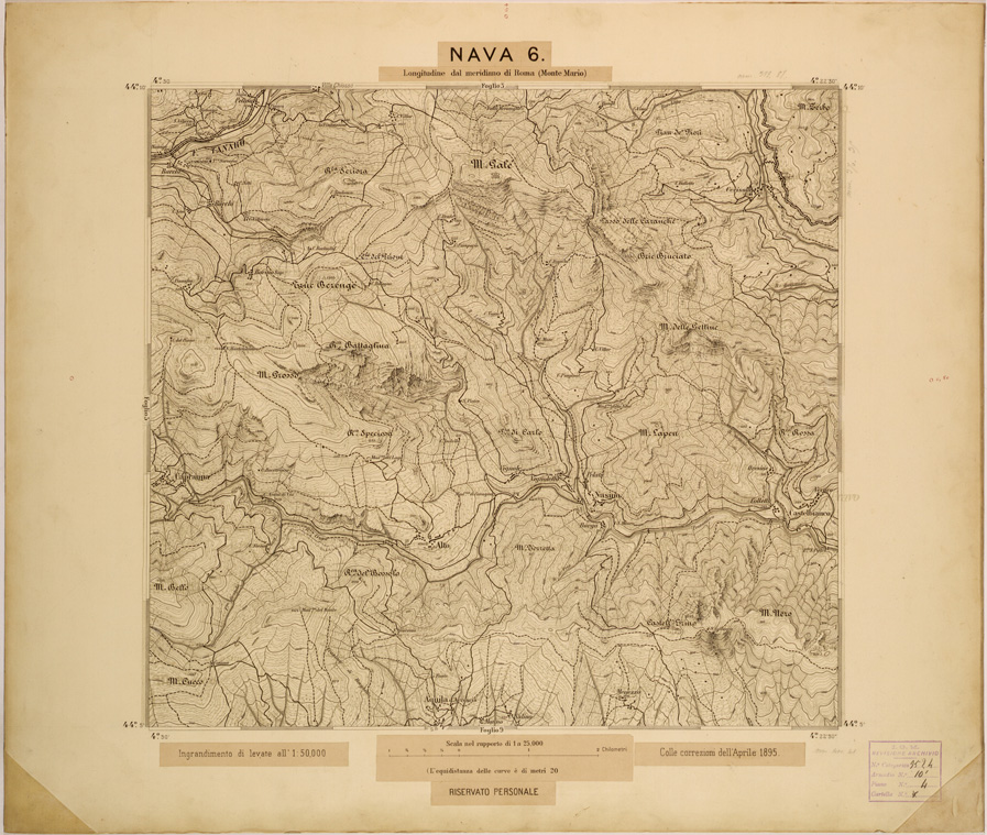 (N:28029) NAVA 6 (SE001782) Carte e stampe antiche: riproduzione a colori su carta (formato A1)