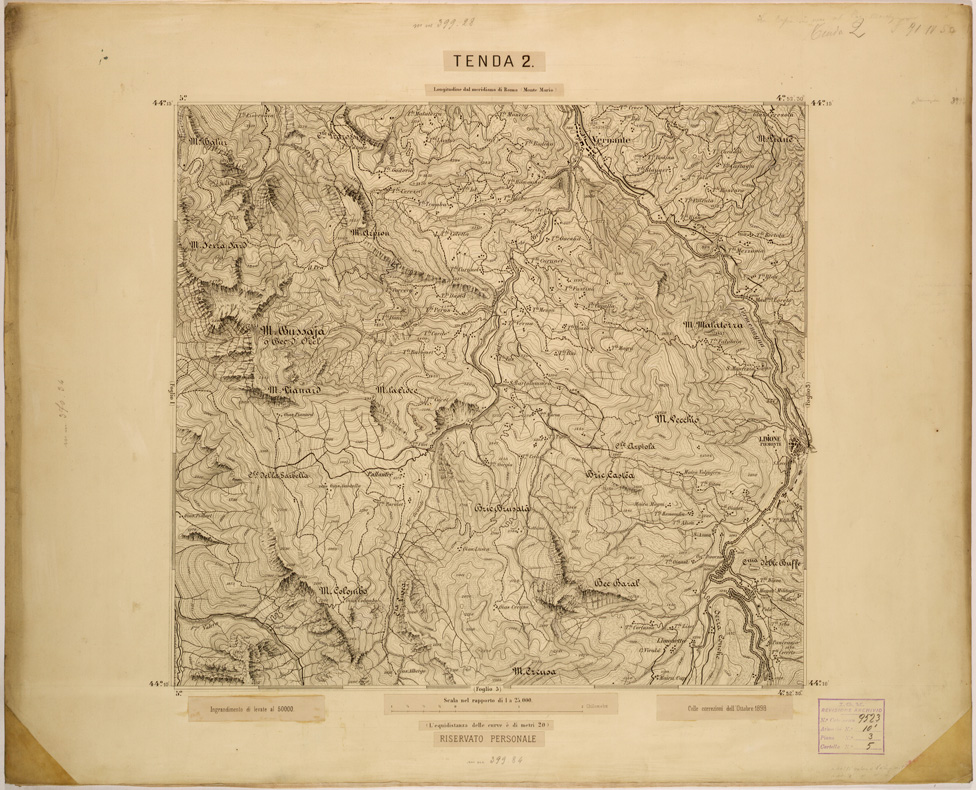 (N:28037) TENDA 2 (SE001789) Carte e stampe antiche: riproduzione a colori su carta (formato A1)