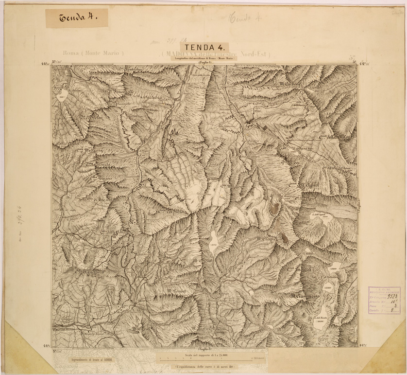 (N:28039) TENDA 4 (SE001791) Carte e stampe antiche: riproduzione a colori su carta (formato A1)