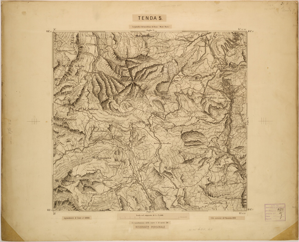 (N:28040) TENDA 5 (SE001792) Carte e stampe antiche: riproduzione a colori su carta (formato A1)