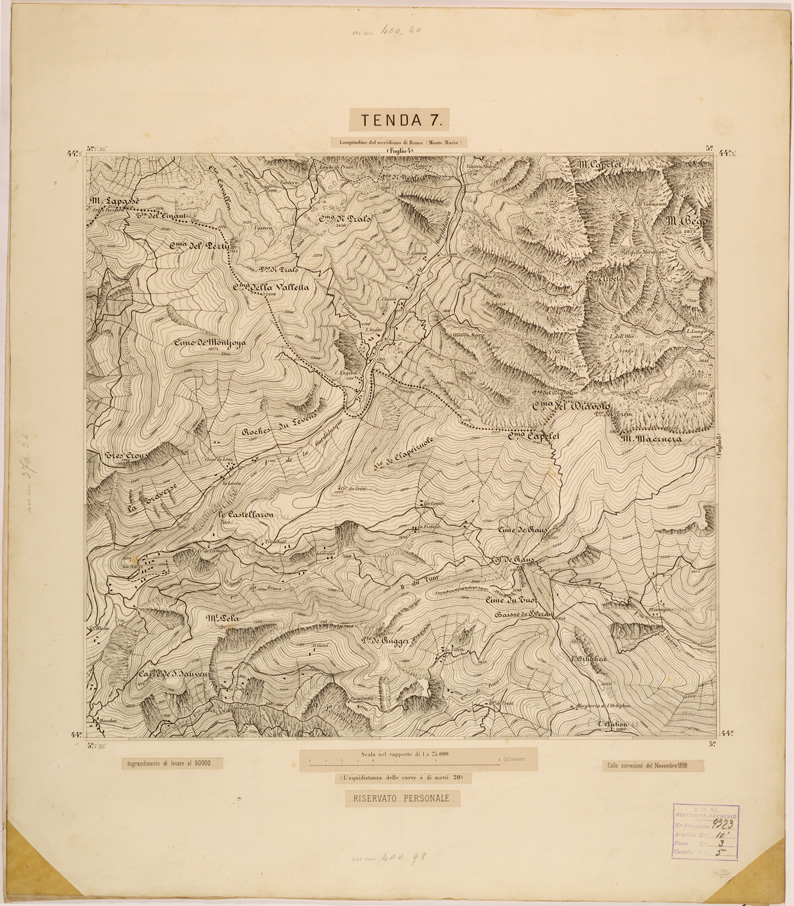 (N:28041) TENDA 7 (SE001793) Carte e stampe antiche: riproduzione a colori su carta (formato A1)