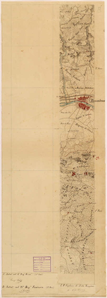 (N:28319) VALLE DORIA ( MONCENISIO - NOVALESA - VALLETTE - PELVO ) - FOGLIO 52 - 58 (SE001972) Carte e stampe antiche: riproduzione a colori su carta (formato A1)