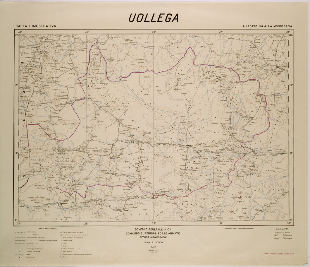 (N:28715) UOLLEGA. (SE002587) Carte e stampe antiche: riproduzione a colori su carta (formato A1)