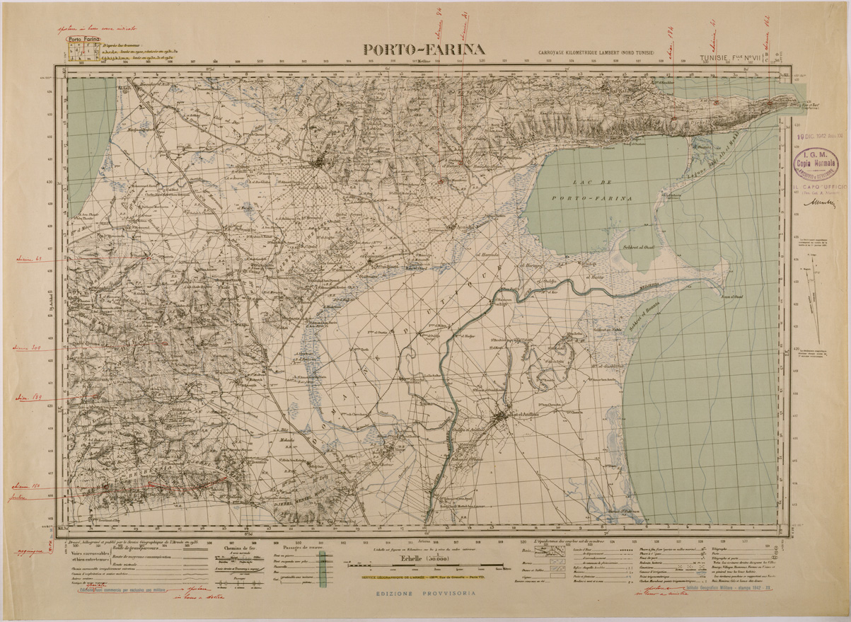(N:28804) PORTO FARINA. (SE002643) Carte e stampe antiche: riproduzione a colori su carta (formato A1)