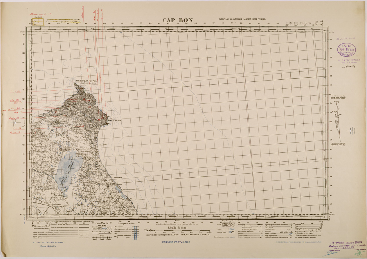 (N:28806) CAP BON. (SE002645) Carte e stampe antiche: riproduzione a colori su carta (formato A1)