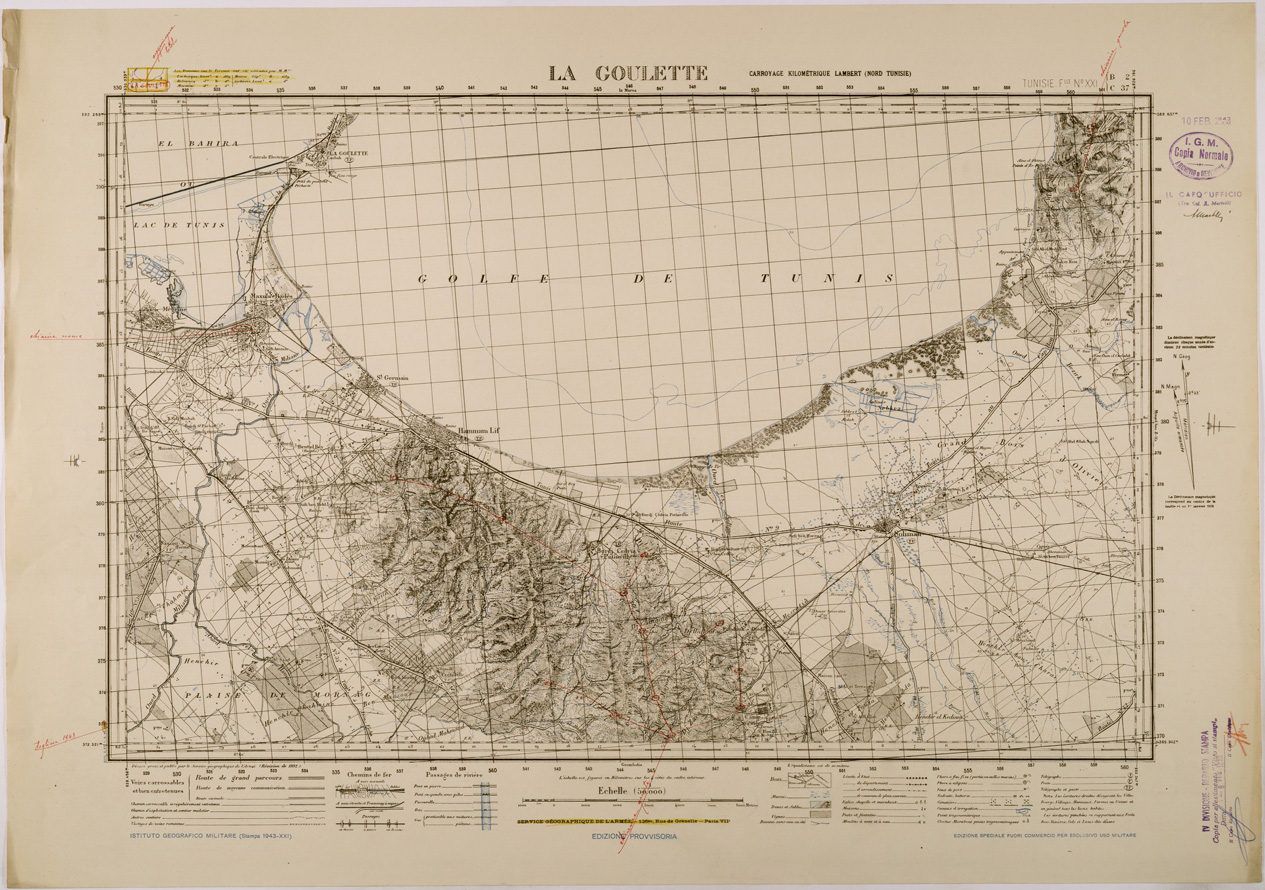 (N:28819) LA GOULETTE. (SE002657) Carte e stampe antiche: riproduzione a colori su carta (formato A1)