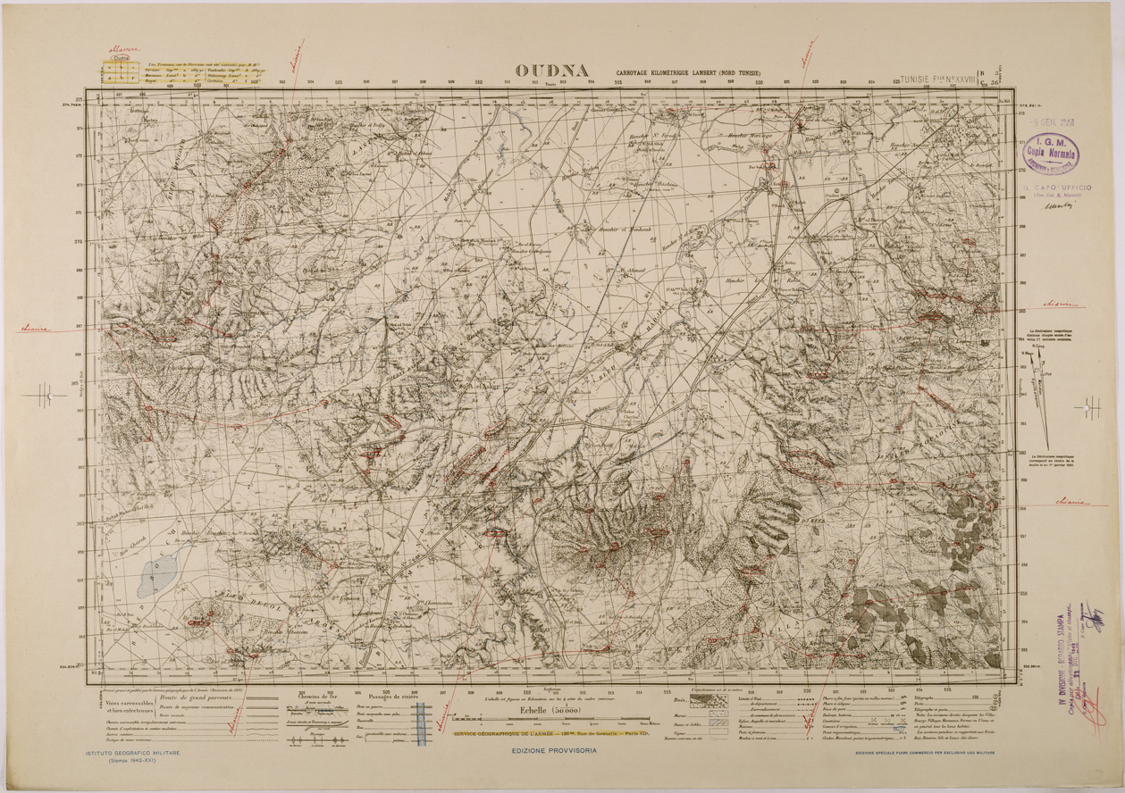 (N:28832) OUDNA. (SE002664) Carte e stampe antiche: riproduzione a colori su carta (formato A1)
