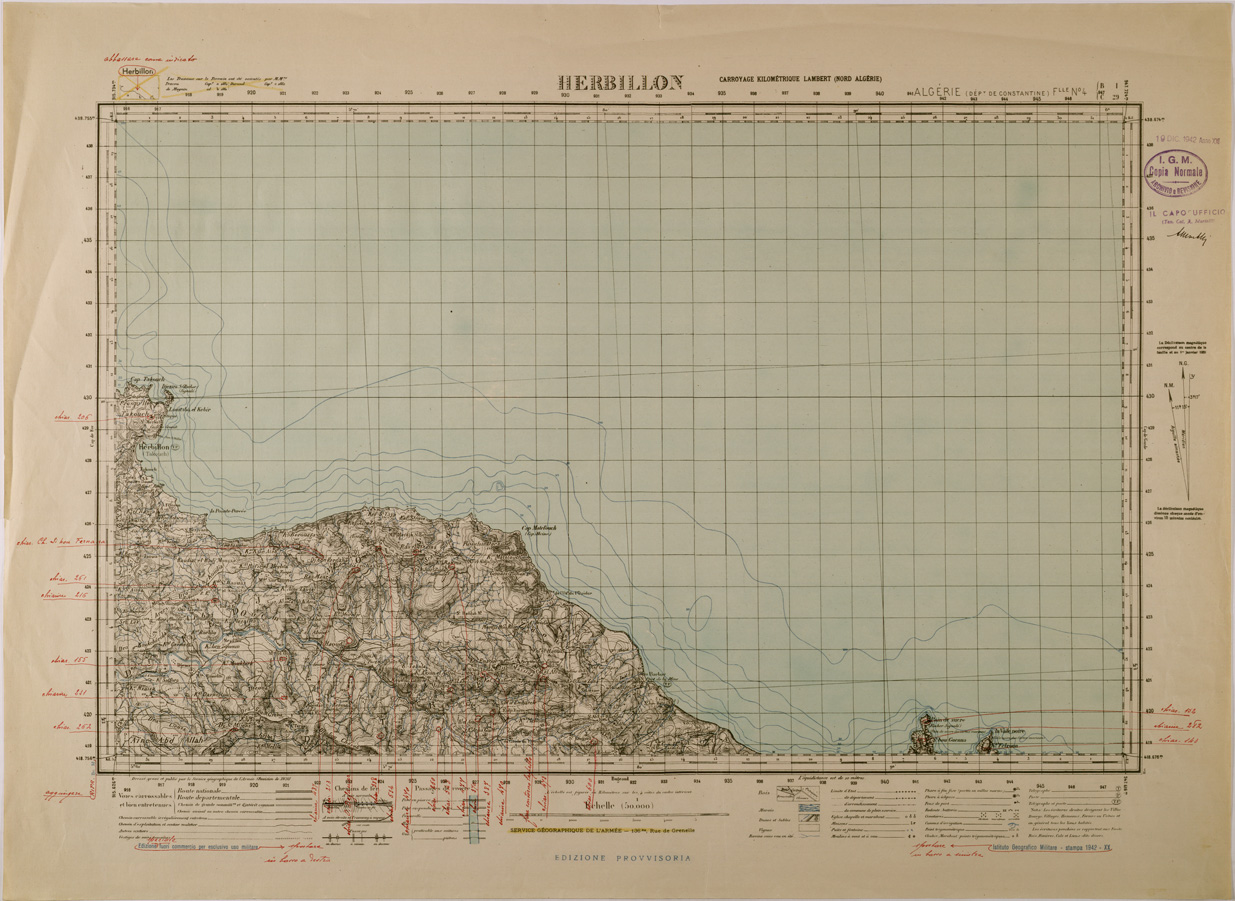 (N:28877) HERBILLON FOGLIO 4 (SE002691) Carte e stampe antiche: riproduzione a colori su carta (formato A1)