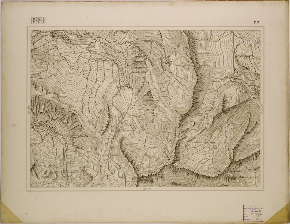 (N:29747) TOURNOUX S. VINCENT FOGLIO 3 (SE003538) Carte e stampe antiche: riproduzione a colori su carta (formato A1)