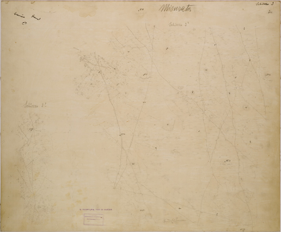 (N:30267) MISURATA SCHIZZO 3 (SE004147) Carte e stampe antiche: riproduzione a colori su carta (formato A1)