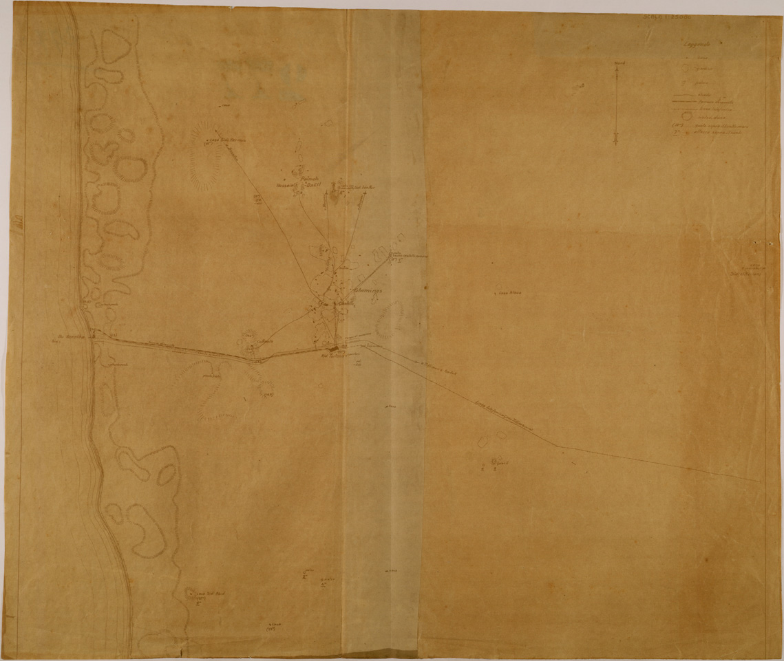 (N:30887) GHEMINES E DINTORNI (SE004880) Carte e stampe antiche: riproduzione a colori su carta (formato A1)