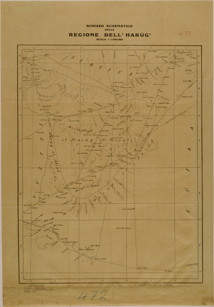 (N:31092) REGIONE DELL'HARUG. (SE005064) Carte e stampe antiche: riproduzione a colori su carta (formato A1)