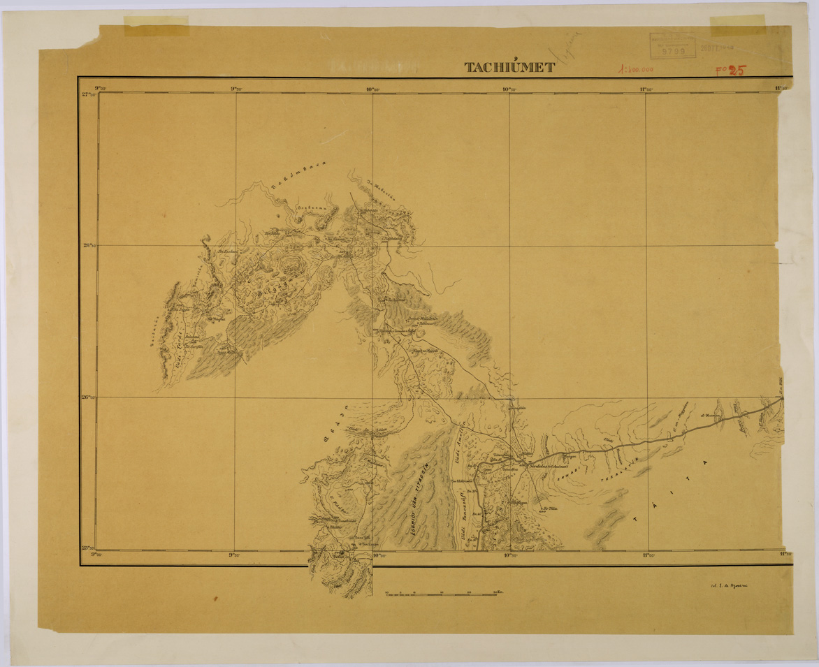 (N:31462) TACHIUMET (SE005520) Carte e stampe antiche: riproduzione a colori su carta (formato A1)