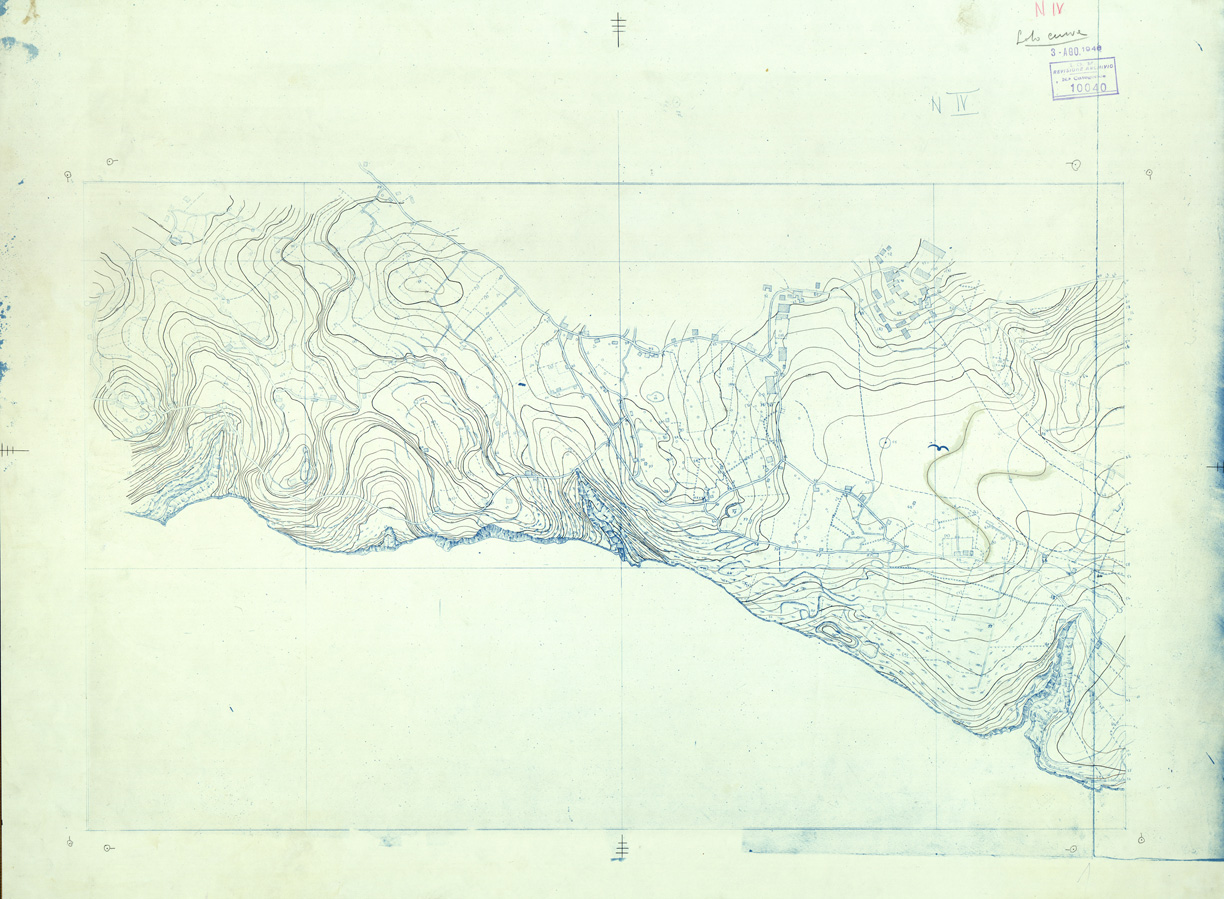 (N:32646) MALTA - FOGLIO IV - HAL FAR - ORIGINALI - CURVE (SE007345) Carte e stampe antiche: riproduzione a colori su carta (formato A1)