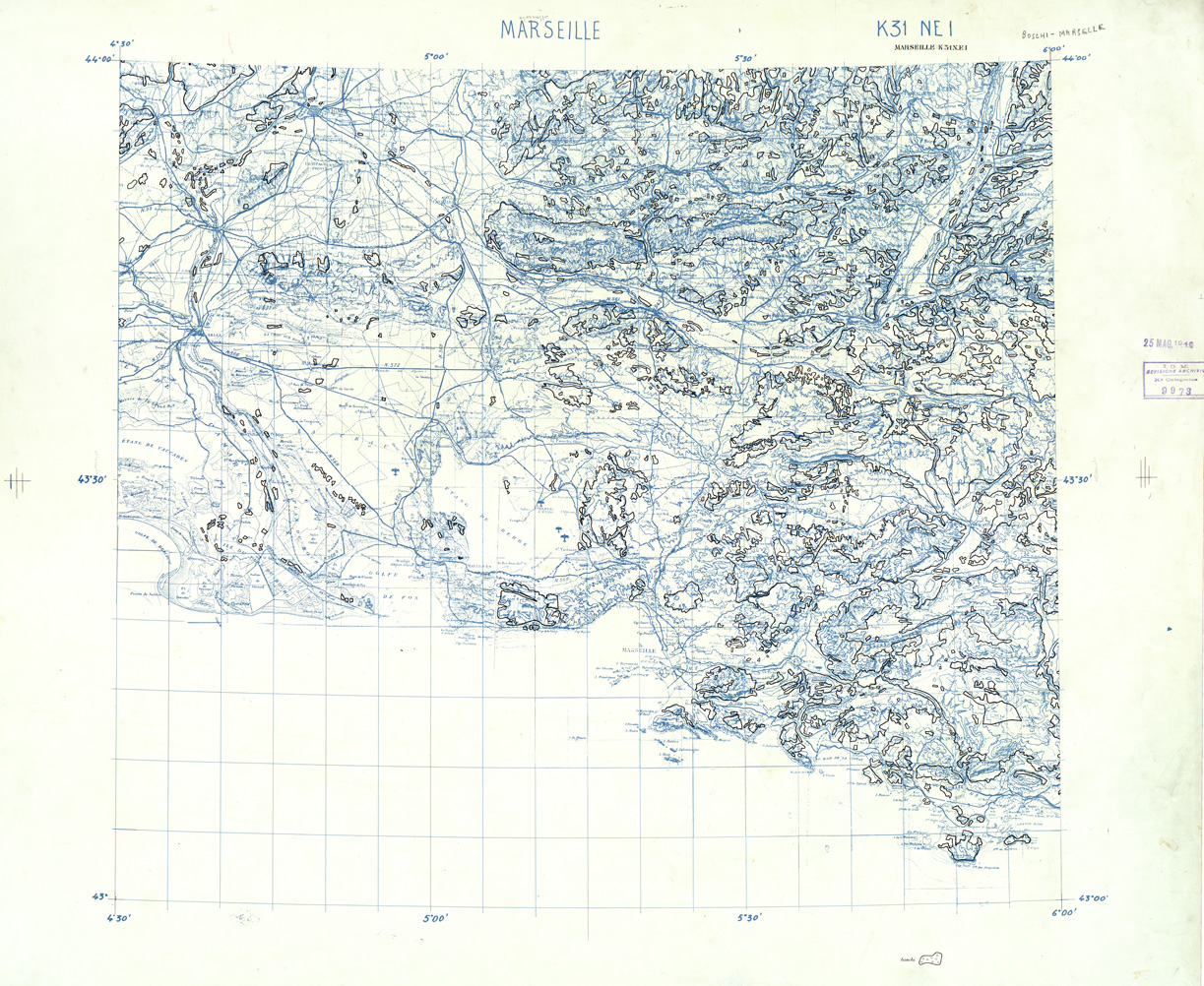 (N:33277) FRANCIA ORIGINALI A TIPI SEPARATI - MARSEILLE SEZ. K31 I N.E. BOSCHI. (SE007633) Carte e stampe antiche: riproduzione a colori su carta (formato A1)