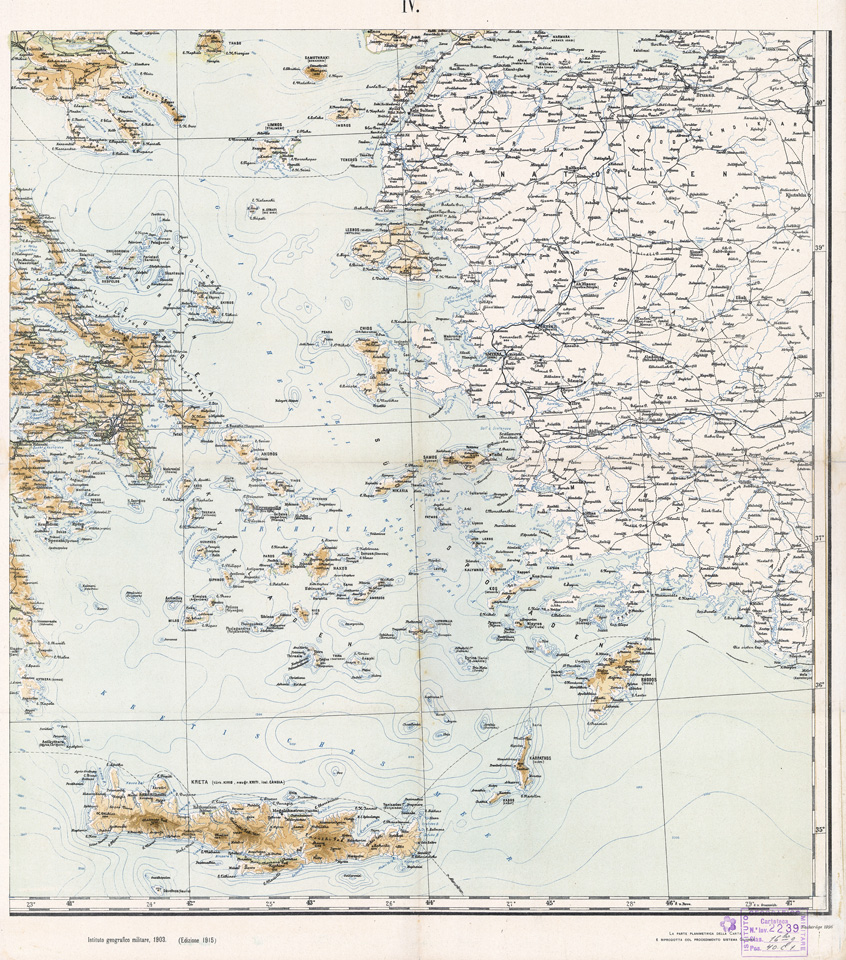 (N:34121) EUROPA ORIENTALE DER EUROPAISCHE ORIENT FOGLIO IV (SE008522) Carte e stampe antiche: riproduzione a colori su carta (formato A1)