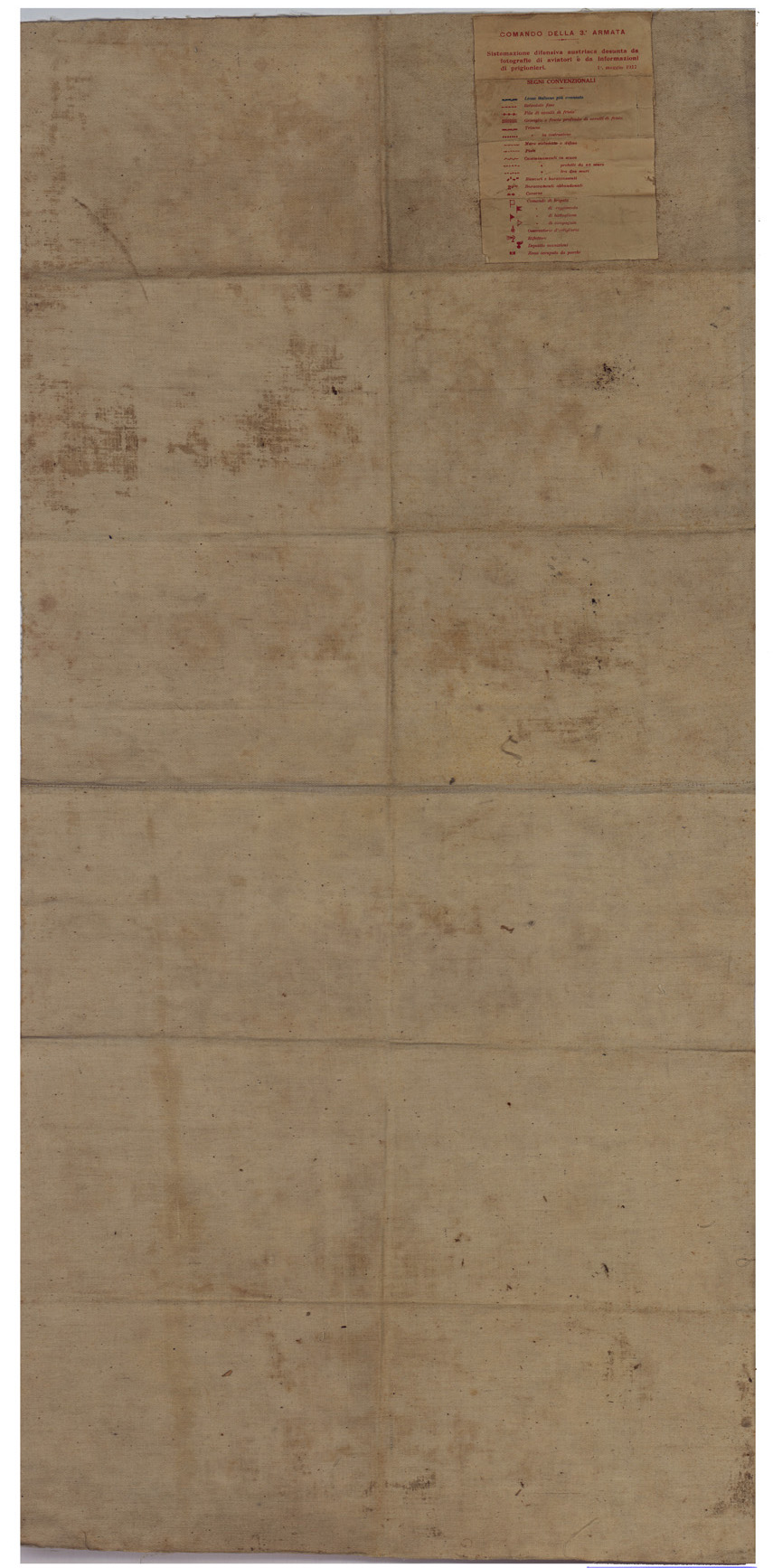 (N:34842) ZONA Q 144 - Q 77 - Q 21 (SE008550, SE008551) Carte e stampe antiche: riproduzione a colori su carta (formato A1)