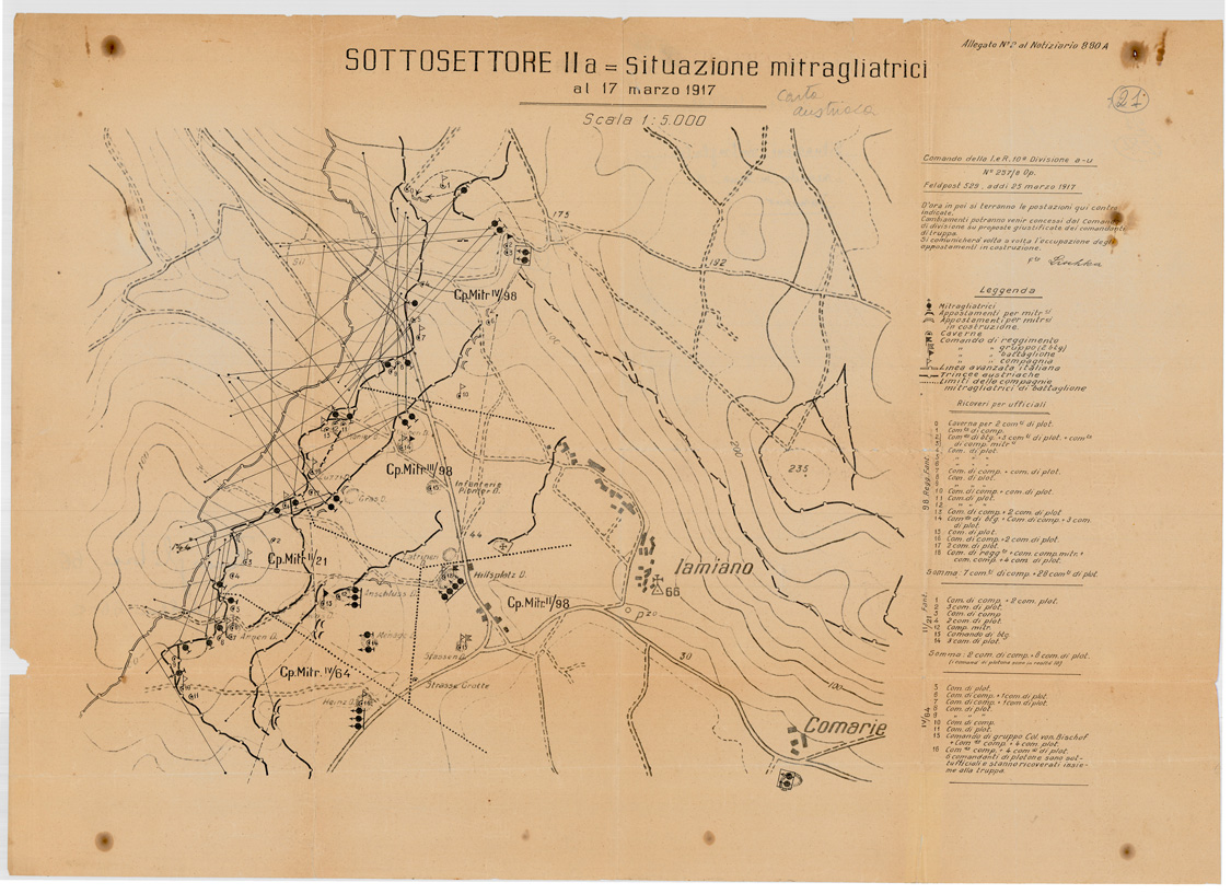 (N:34875) ZONA DI IAMIANO (DUINO) (SE008590) Carte e stampe antiche: riproduzione a colori su carta (formato A1)