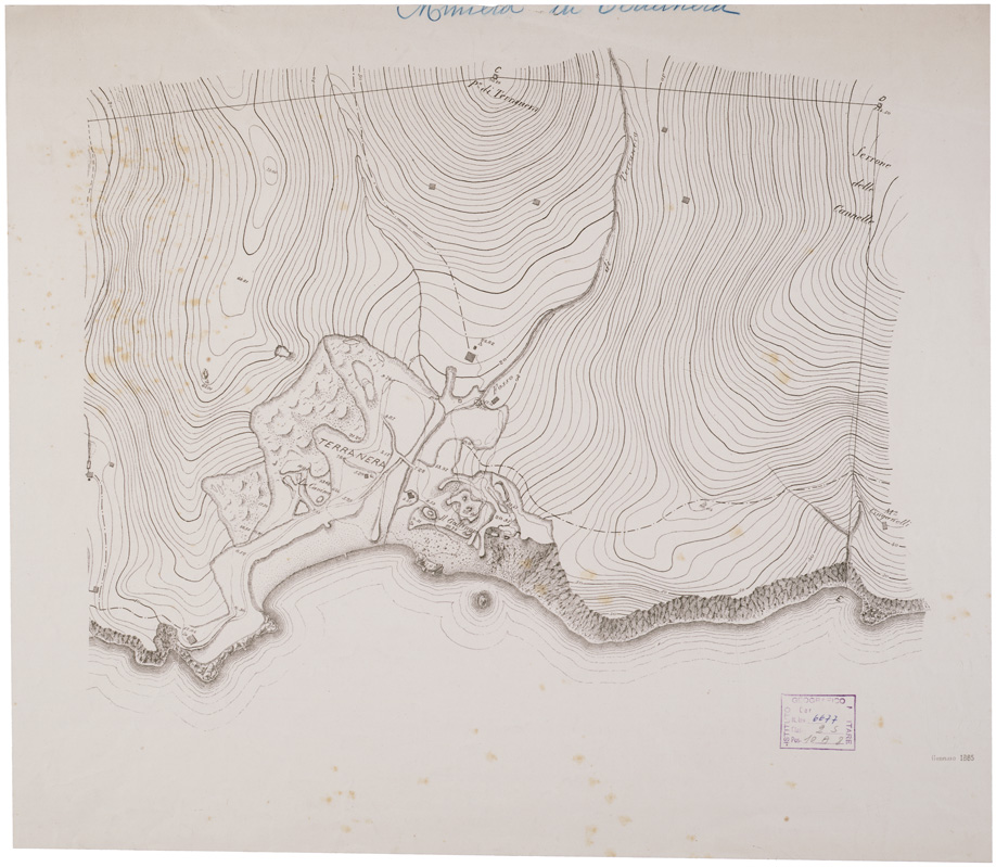 (N:12720) MINIERA DI TERRANERA (ISOLA D'ELBA) - Tavola 1 (B0000782) Carte e stampe antiche: riproduzione a colori su carta (formato A1)
