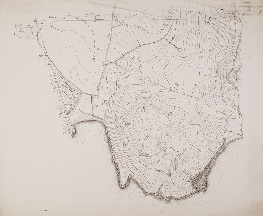 (N:12721) MINIERA DI TERRANERA (ISOLA D'ELBA) - Tavola 2 (B0000783) Carte e stampe antiche: riproduzione a colori su carta (formato A1)
