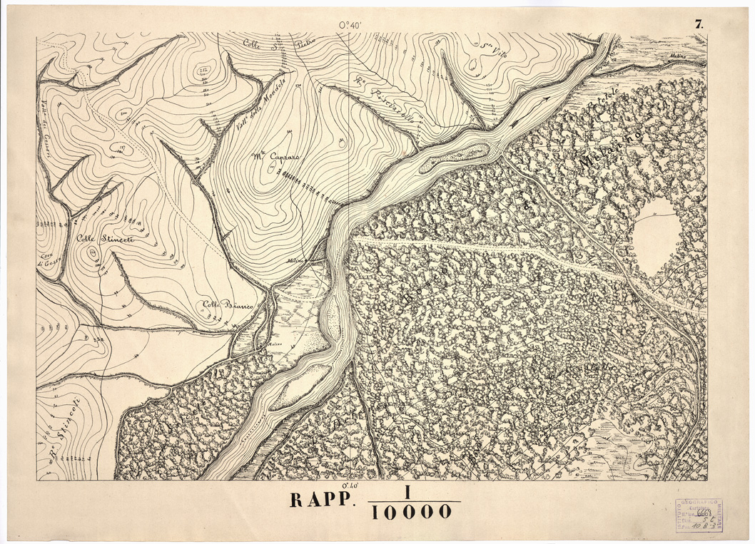 (N:14394) PROVINCIA DI MOLISE... - Tavola 7 (B0001259) Carte e stampe antiche: riproduzione a colori su carta (formato A1)