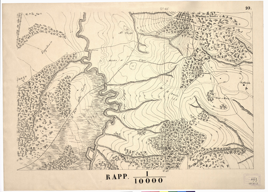 (N:14385) PROVINCIA DI MOLISE... - Tavola 10 (B0001264) Carte e stampe antiche: riproduzione a colori su carta (formato A1)