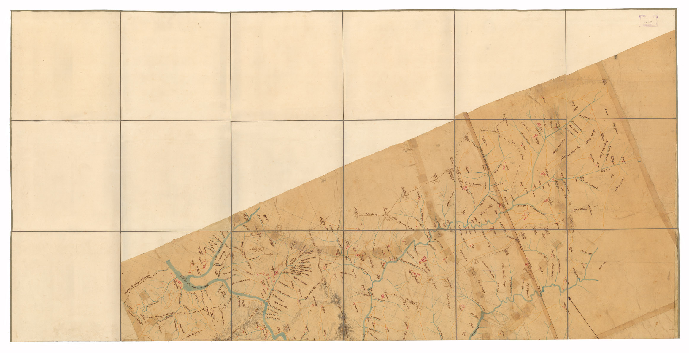 (N:9650) DUCATO DI GENOVA - Foglio 2 (B0003043) Carte e stampe antiche: riproduzione a colori su carta (formato A1)