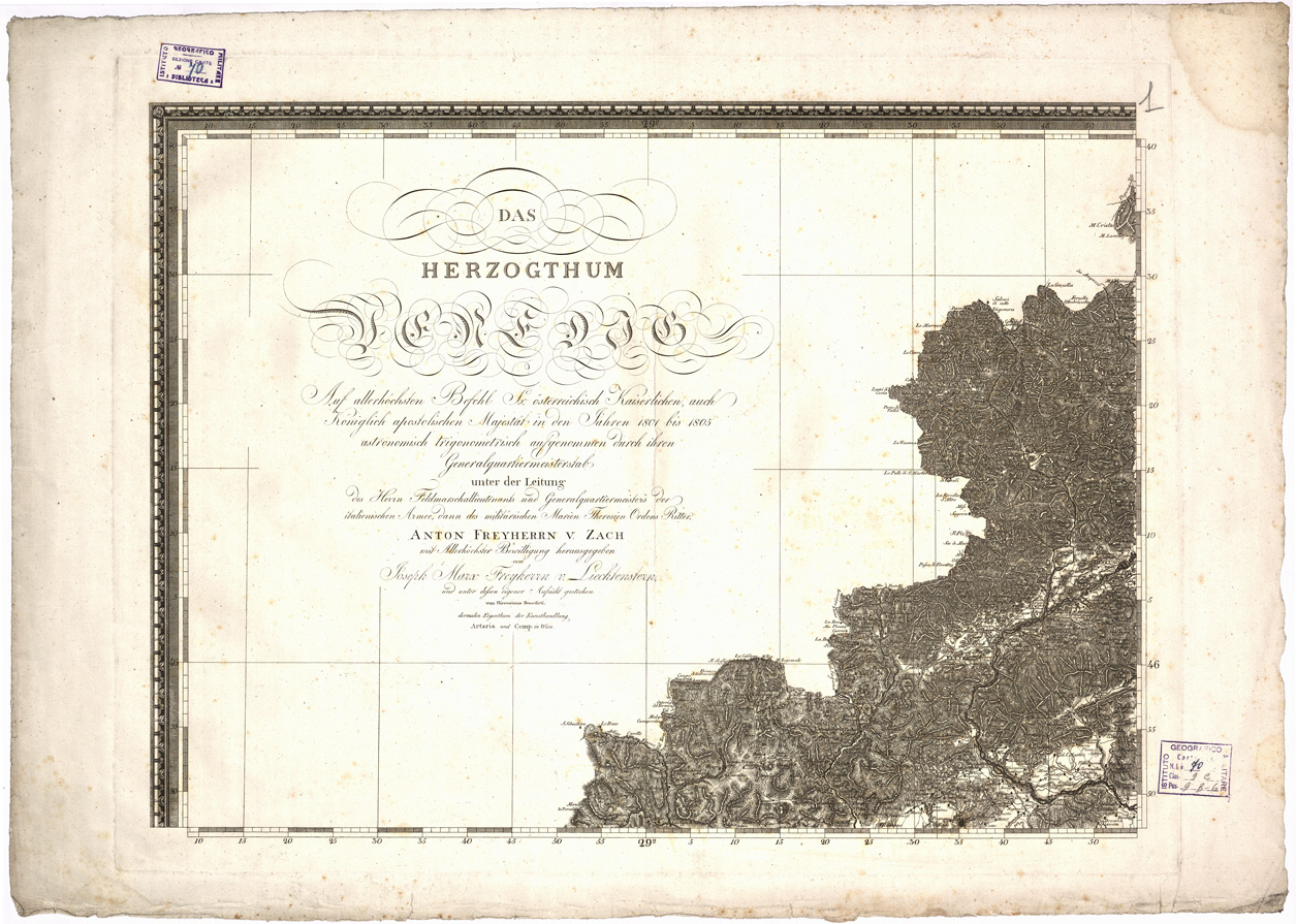 (N:10588) IL DUCATO DI VENEZIA... - Foglio 1 (B0005762) Carte e stampe antiche: riproduzione a colori su carta (formato A1)