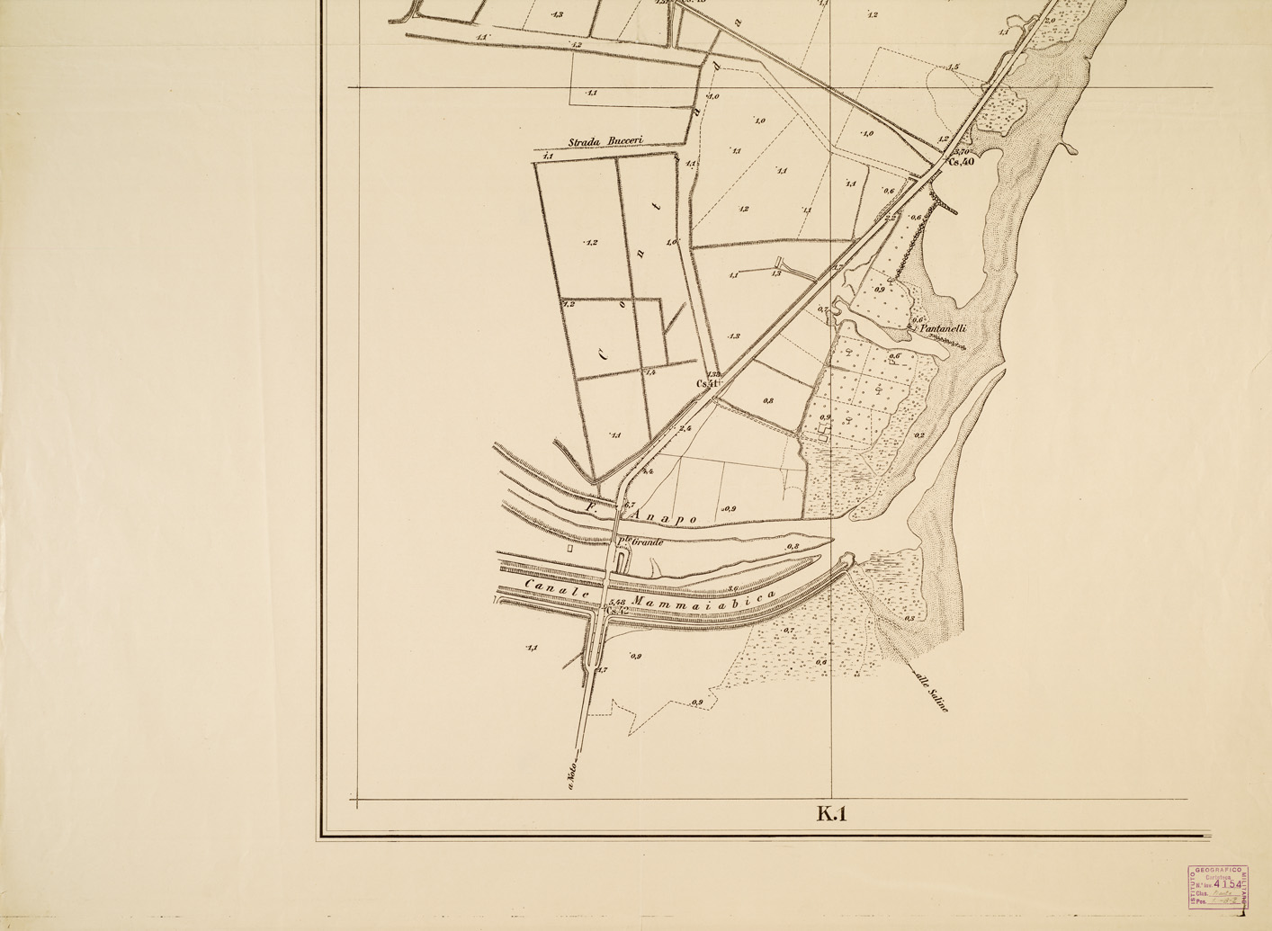 (N:13756) PIANTA DELLA CITTA' DI SIRACUSA - Foglio 4 (B0006607, B0006608, B6607-08) Carte e stampe antiche: riproduzione a colori su carta (formato A1)