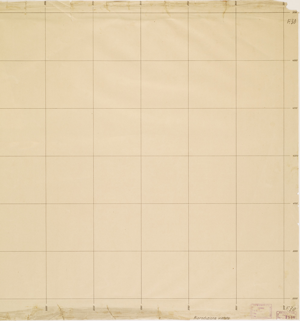 (N:13441) PIANO REGOLATORE DI AMPLIAMENTO DELLA CITTA' DI FIRENZE - Foglio 30 - Val d'Ema (B0007000, B0007001, B7000-01) Carte e stampe antiche: riproduzione a colori su carta (formato A1)