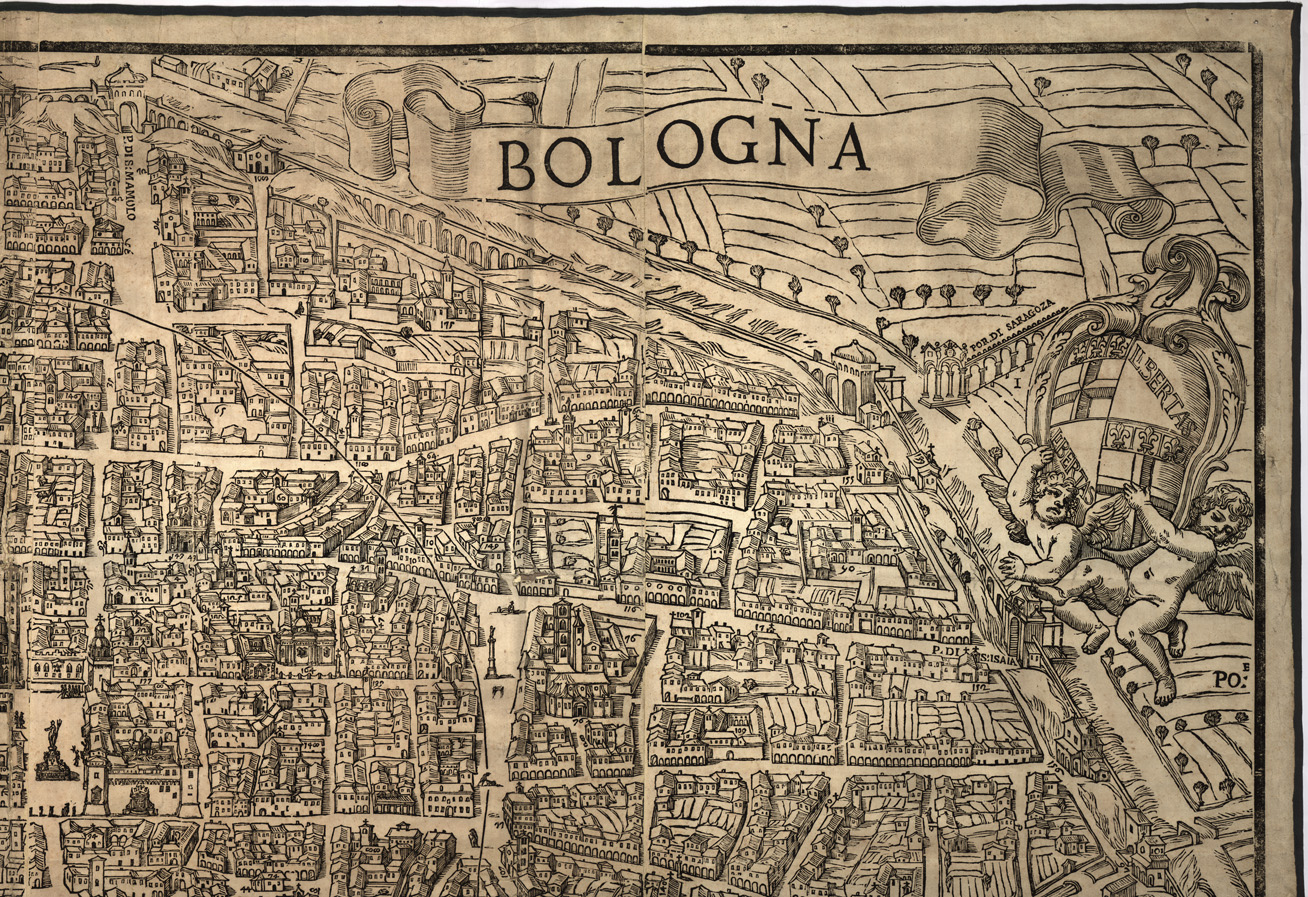 (N:403) BOLOGNA MATTEO BORBONI BOLOGNESE DISEGNO' ED INTAGLIO' NELL'ANNO 1638. RIMODERNATA NEL 1724 (B0007008, B0007009, B0007010, B0007011, B0007012, B0007013, B7008-13) Carte e stampe antiche: riproduzione a colori su carta (formato A1)