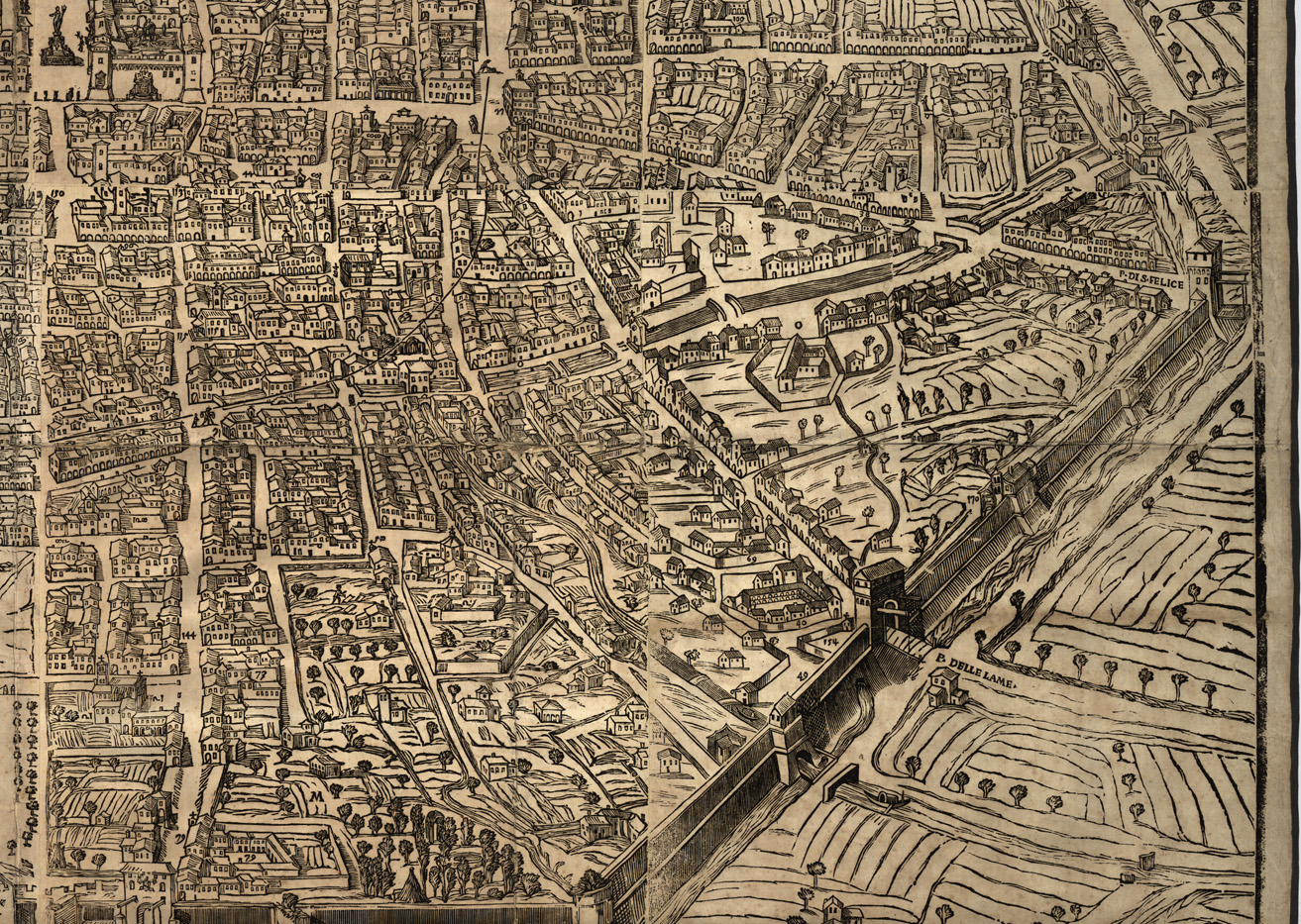 (N:403) BOLOGNA MATTEO BORBONI BOLOGNESE DISEGNO' ED INTAGLIO' NELL'ANNO 1638. RIMODERNATA NEL 1724 (B0007008, B0007009, B0007010, B0007011, B0007012, B0007013, B7008-13) Carte e stampe antiche: riproduzione a colori su carta (formato A1)