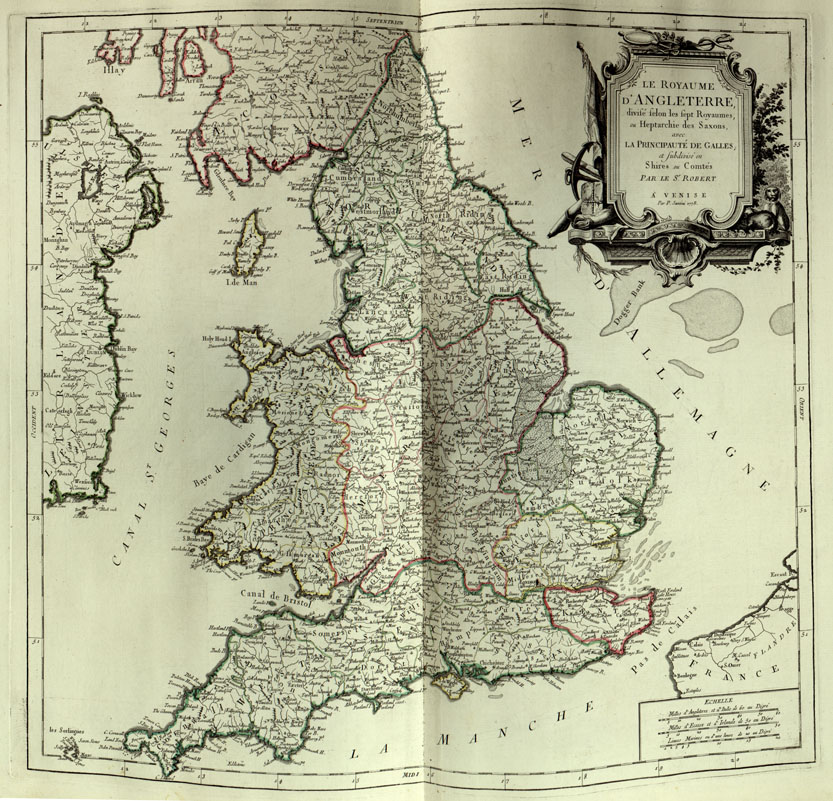 (N:16845) LE ROYAUME D'ANGLETERRE. (B0014000) Carte e stampe antiche: riproduzione a colori su carta (formato A1)