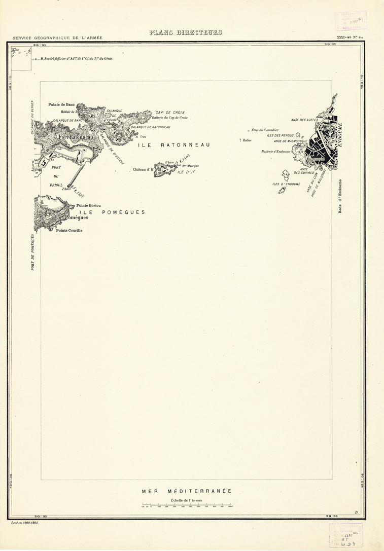 (N:21382) PLANS DIRECTEURS - XXXI 45 N8a (B0017864) Carte e stampe antiche: riproduzione a colori su carta (formato A1)