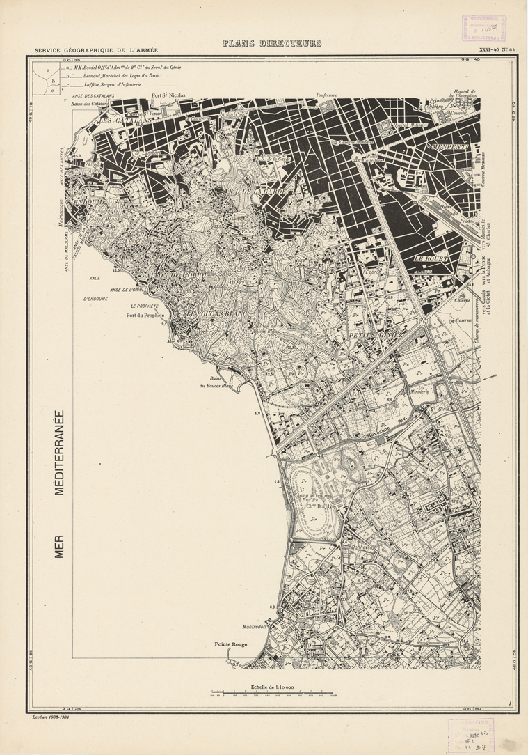 (N:21383) PLANS DIRECTEURS - XXXI 45 N8b (B0017865) Carte e stampe antiche: riproduzione a colori su carta (formato A1)