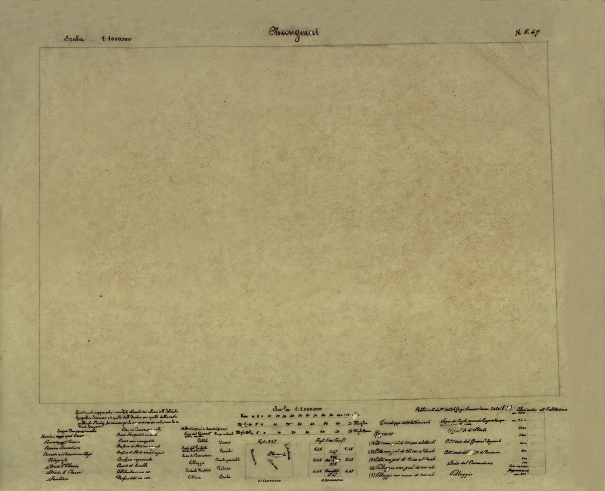 (N:35452) CHIENG MAI REGNO DEL SIAM 2460 - FOGLIO 1 (B0019785, B0019786, B0019787) Carte e stampe antiche: riproduzione a colori su carta (formato A1)