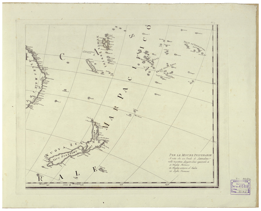 (N:34771) CARTE GENERALI DELL'ASIA CON LA PARTE OCCIDENTALE DELL'OCEANIA SECONDO LE NUOVE SCOPERTE ED OSSERVAZIONI - FOGLIO 9 (B0020604) Carte e stampe antiche: riproduzione a colori su carta (formato A1)