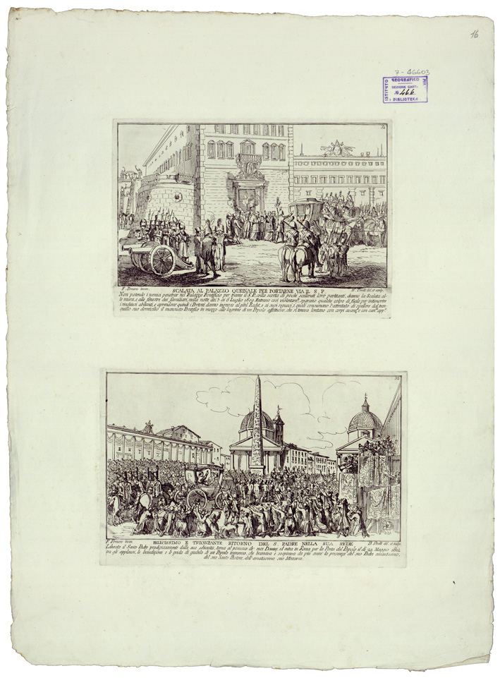 (N:34799) VEDUTE - LI REGNI DI SPAGNA E PORTOGALLO - FOGLIO 16 (B0020632) Carte e stampe antiche: riproduzione a colori su carta (formato A1)