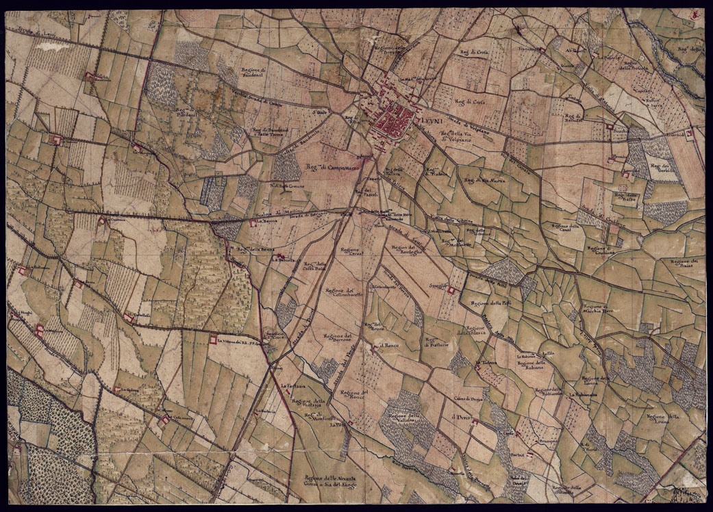 (N:23137) CARTA DEL CANAVESE - FOGLIO 8. (CA000801) Carte e stampe antiche: riproduzione a colori su carta (formato A1)