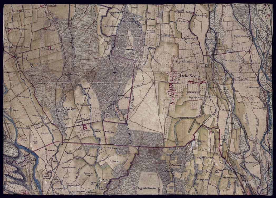 (N:23145) CARTA DEL CANAVESE - FOGLIO 16. (CA000809) Carte e stampe antiche: riproduzione a colori su carta (formato A1)