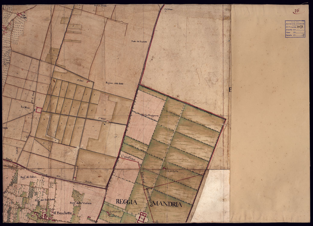 (N:23155) CARTA DEL CANAVESE - FOGLIO 26. (CA000819) Carte e stampe antiche: riproduzione a colori su carta (formato A1)